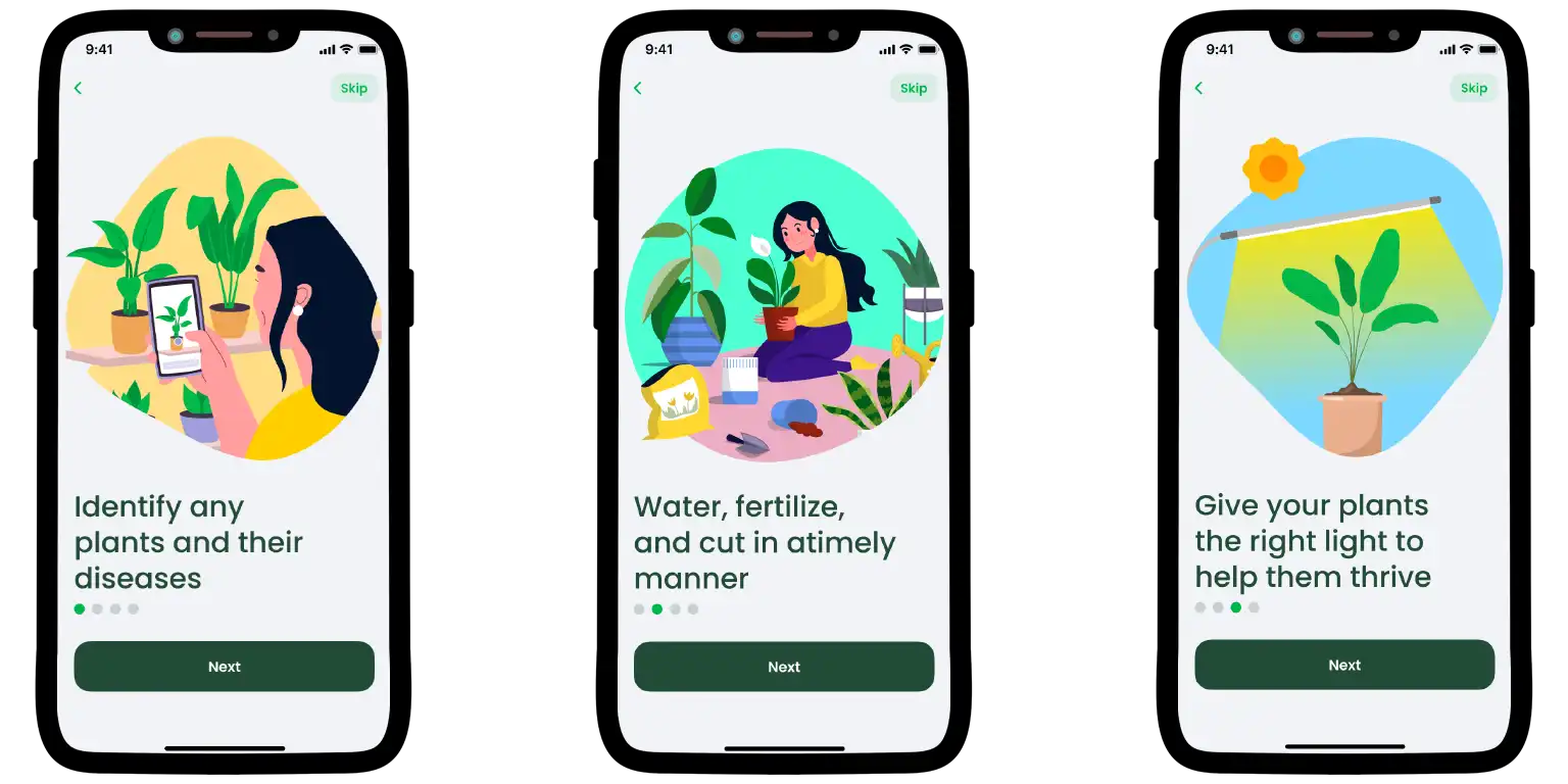 The AI Plant Finder app promo photo